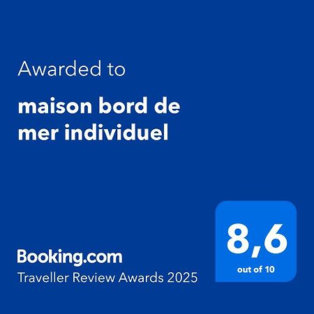Maison Bord De Mer Individuel Gouville-sur-Mer Экстерьер фото