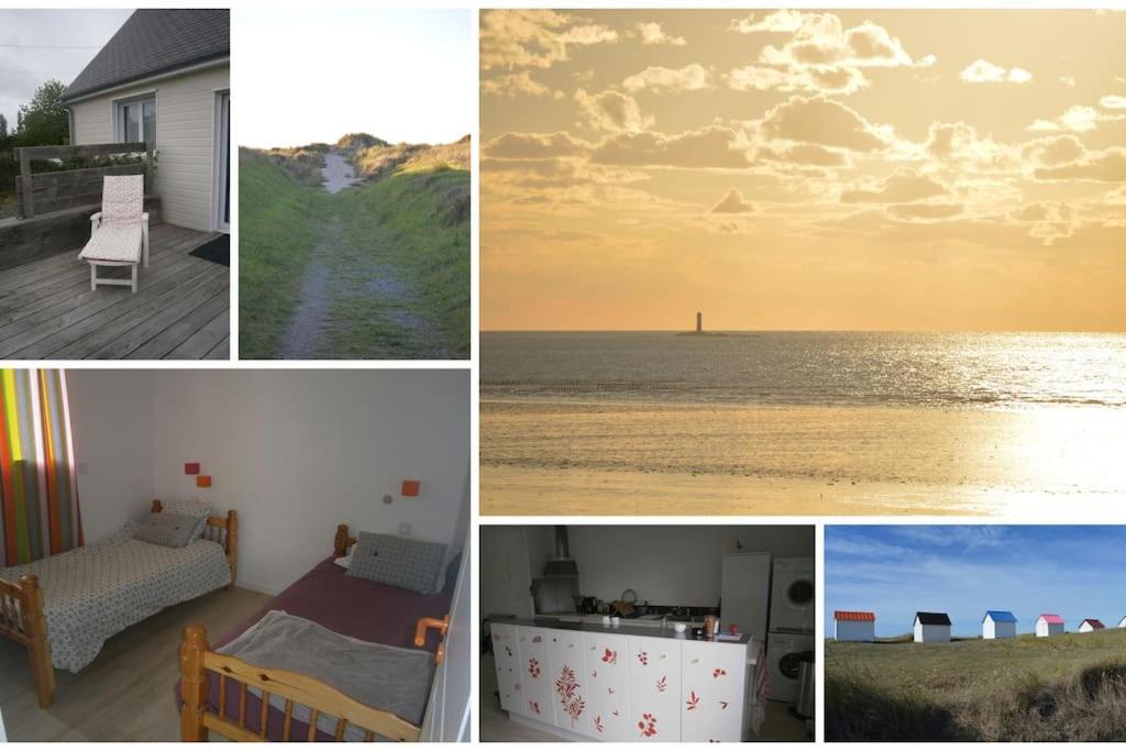 Maison Bord De Mer Individuel Gouville-sur-Mer Экстерьер фото