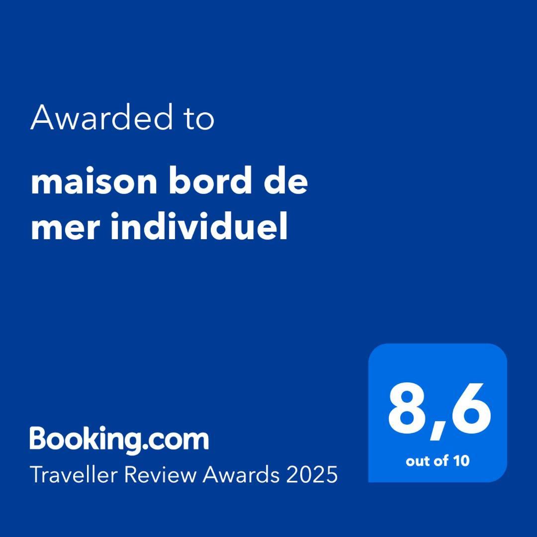 Maison Bord De Mer Individuel Gouville-sur-Mer Экстерьер фото